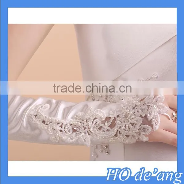 Hogift 2016 Cheap Wedding Gloves/Wedding Accessories On Sale photo-3