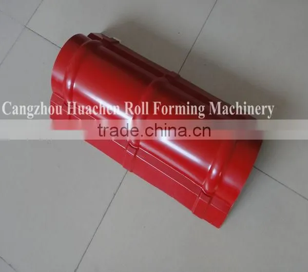 Metal Roof Ridge Cap Roll Forming Machine, Ridge Cap Tile Roll Forming Machine photo-6