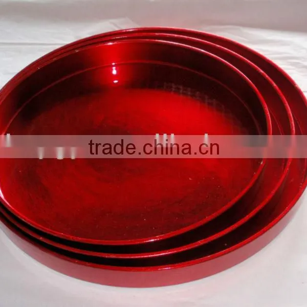 Red Foil Plastic Trays Wholesale