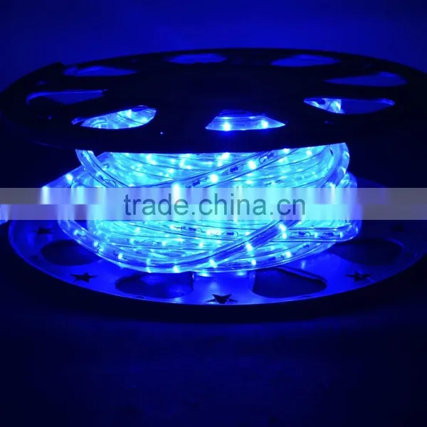 Festalight Waterproof 72led per Meter 100% Copper 3 Wire Holiday Decoration Round Flexible Black Color Changing Led Rope Light photo-6