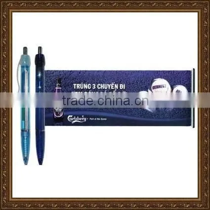 Promtional Customized Banner Pen , Retractable Cheap Banner Pen , Advertising Pen photo-4