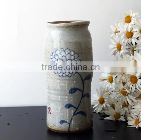 Jingdezhen Blue And White Floret Bottle Hand-Painted HY0013 photo-4