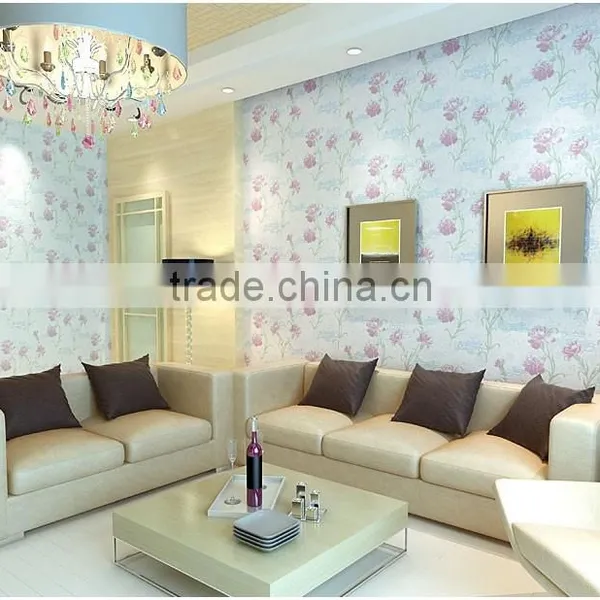 Colorful Big Follower Bedroom Decoration Pure Paper Wallpaper photo-4