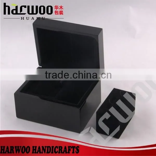 2016 New Design Hot Popular Wooden Watch Box,wooden Watch Box With Small Strap,single Pine Wood Watch Box Quality Choice photo-2