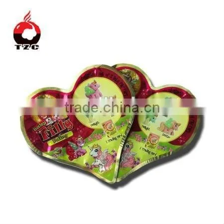 Funny Shaped Plastic Toy Bags for Food Packing