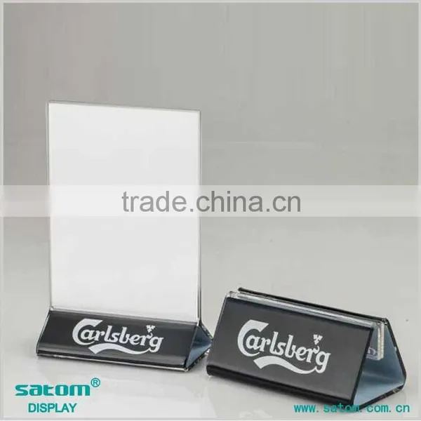 Hot Selling High-Precision Printing Restaurant Wooden Menu Stand Holder Quality Choice photo-6