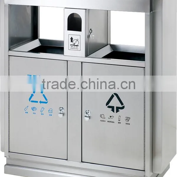 MAX-HK13 Hot-sale Outside Cold Rolling Steel Plate Iron Dustbin photo-4
