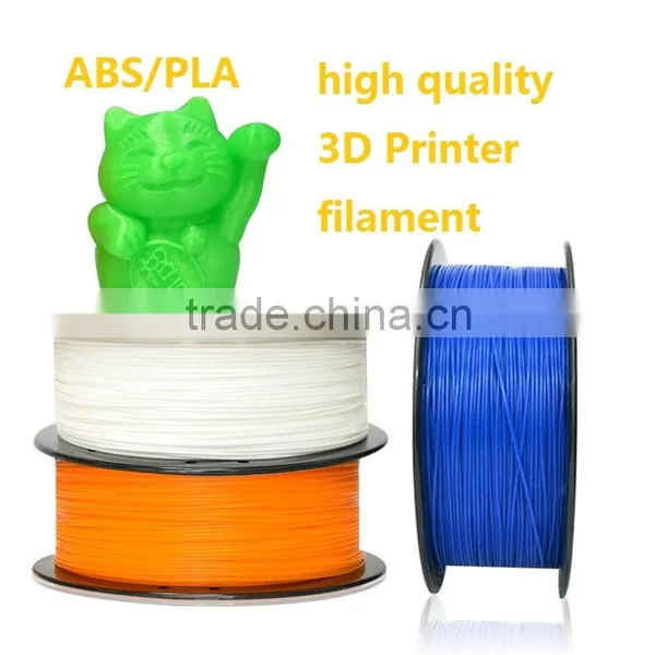2016 Hot Sale Eco-friendly 3D Pen PLA Filament 1.75mm ABS 3D Printer Filament for Kids DIY Painting Material 1kg Plastic Refill photo-3