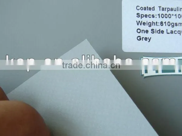 PVC Coated Tarpaulin 1000x1000D 20x20 610g photo-2