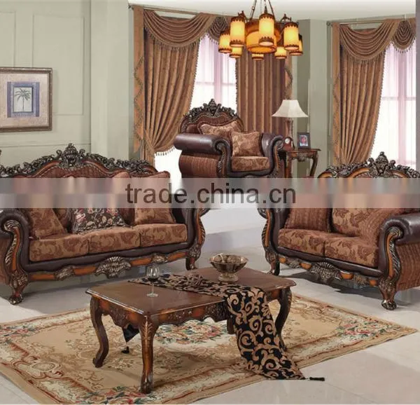 Cheap Corner Sofa Furniture Wood Sofa Dragon Mart Dubai Design Furniture photo-6