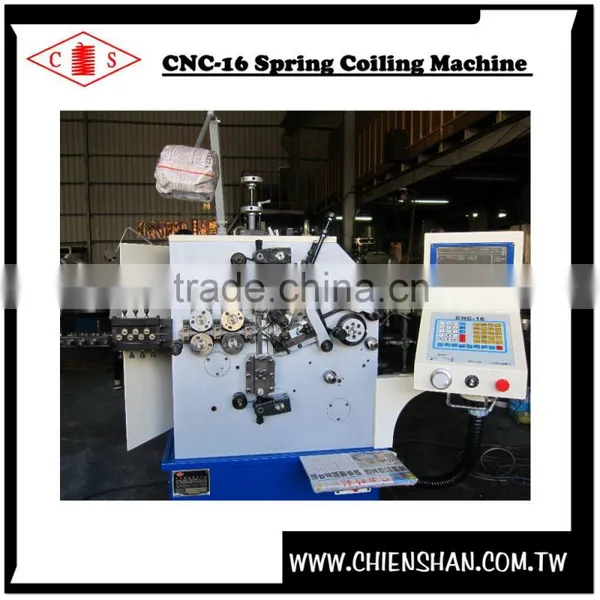 CNC-1623 Taiwan Manufacturer Multifunctional High Efficiency Spring Machine photo-3