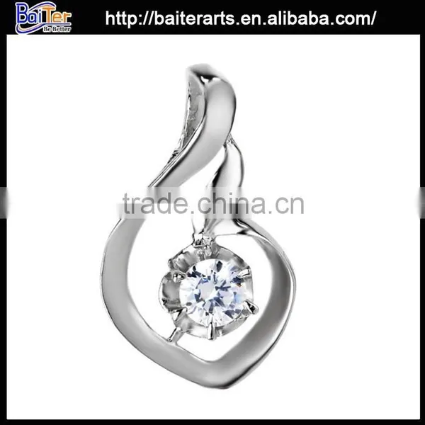 Custom Wholesale Jewelry 925 Sterling Silver Crystal Ball Pendants photo-5