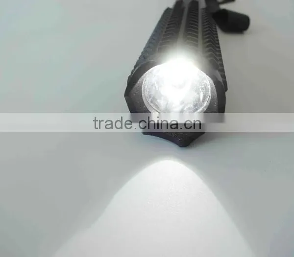 Onlystar GS-9801 Aluminum XPE R3 250lm Police Self-defence Led Baton Flashlight photo-6