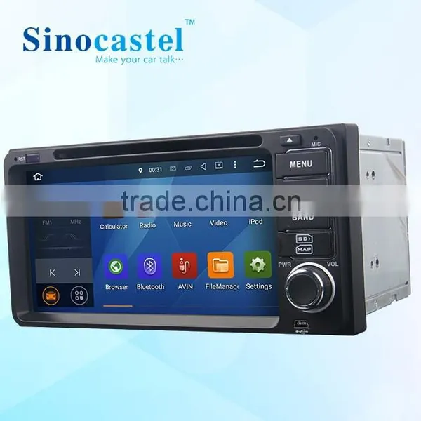 Newest Android 5.1.1 OS 2 Din 6.95 Inch Touch Screen Android Car DVD Player for Toyota Universal With TPMS and Mirror Link photo-2