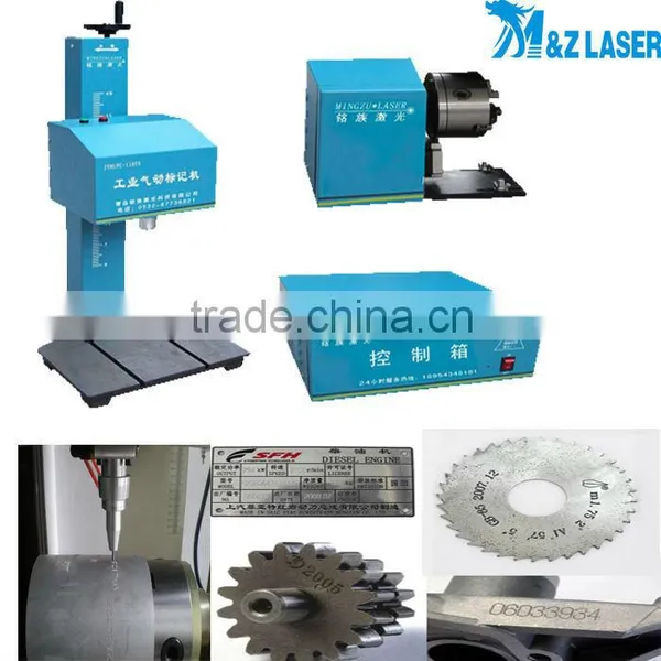 China Nameplate Cnc Desktop Dot Pin Pneumatic Marking Machine and Industrial Pneumatic Marker