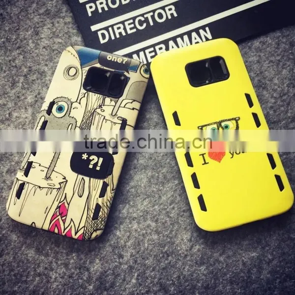 New Products PU+TPU Unique Style Embossed Fashion Mobile Phones Accessories for Samsung Galaxy S7,for Samsung Galaxy s7 Case photo-4