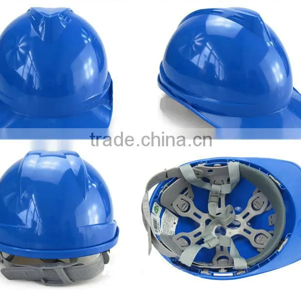 HDPE Material V Style and Strengthen 8 Fixed Points Harness Adjustable Safety Helmet photo-4