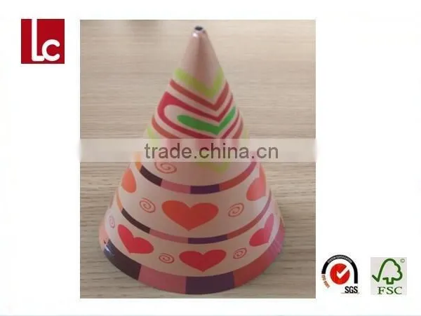 2016 Hot Sale Customized Paper Party Hat for Valentine Party