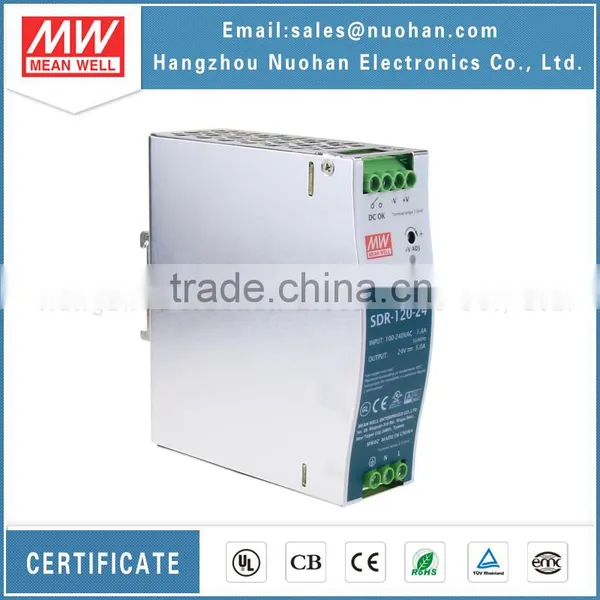 Mean Well 120w24v Power Supply With PFC Function/120W Single Output Industrial DIN RAIL With PFC Function photo-4
