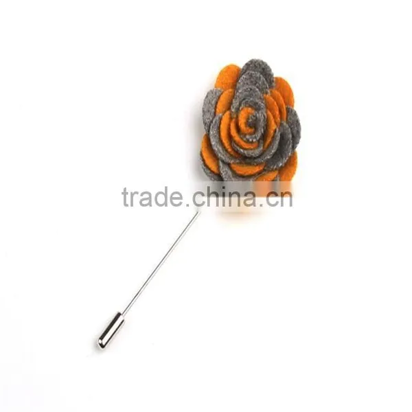 Flower Lapel Pin, Suit Flower Lapel Pin, Antique Lapel Pins photo-2
