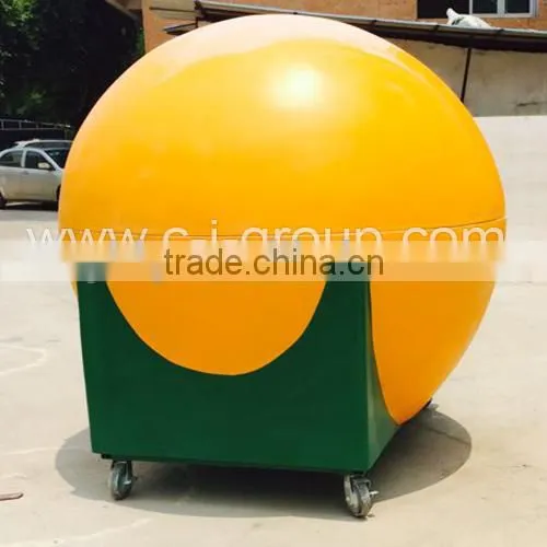 Useful Kiosk Design /transportable Fibreglass Kiosk/frozen Yogurt Kiosk Shop photo-2