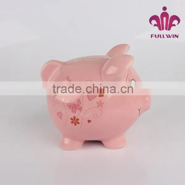 Ceramic Paint Piggy Bank Cute Piggy Bank Clear Piggy Bank photo-5