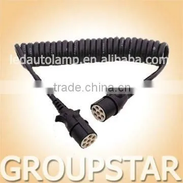 Waterproof and High Quality Trailer Plug With Cable
