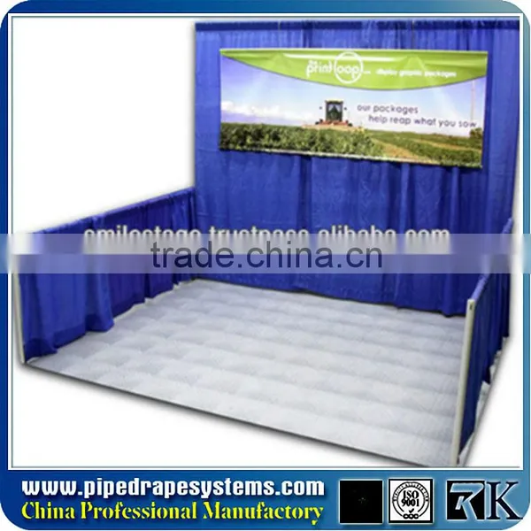 Used Pipe and Drape for Sale Exhibition Booth Backdrop photo-2