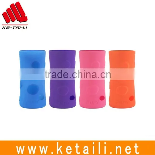 Custom Silicone Sport Water Bottle Sleeve
