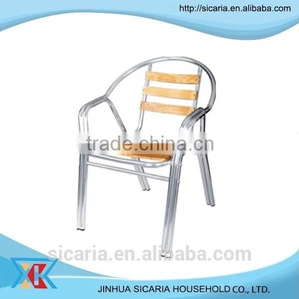 Hot Aluminum Solid Wood Chairs