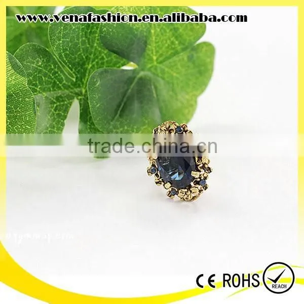 Crystal Design Royal Vintage Newest Diamond Ring photo-2