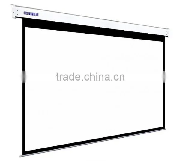 SF Series Big Size Motorized Projector Screen Conference Screen Manufacturer photo-5