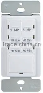UL approval 7 Button preset countdown time switch 120V 60HZ without neutral
