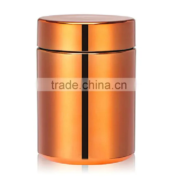 Chrome Plastic Nutrition Container
