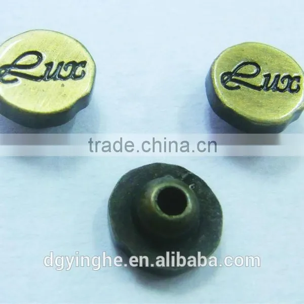 OD7mm Higg-quality Metal Zinc-alloy Bell Stoppers Metal Jeans Button photo-2