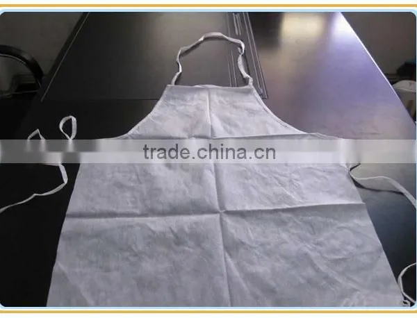 Cleanroom PP Nonwoven Disposable Apron photo-2