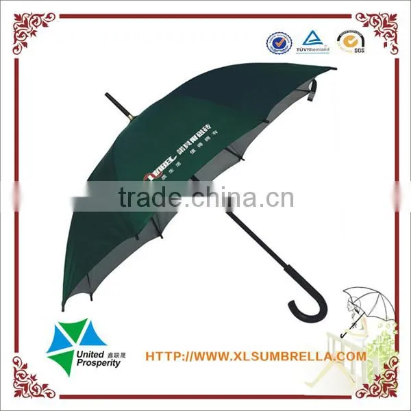 Good Quality Auto Open Wooden Shaft Umbrella photo-6