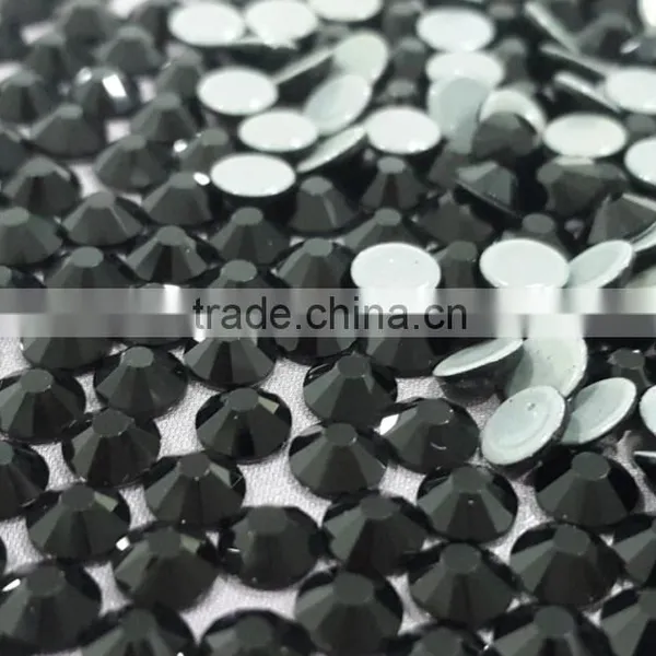 Sparkling Super Shine Ss20 Jet Black Color Hot Fix Rhinestone photo-2