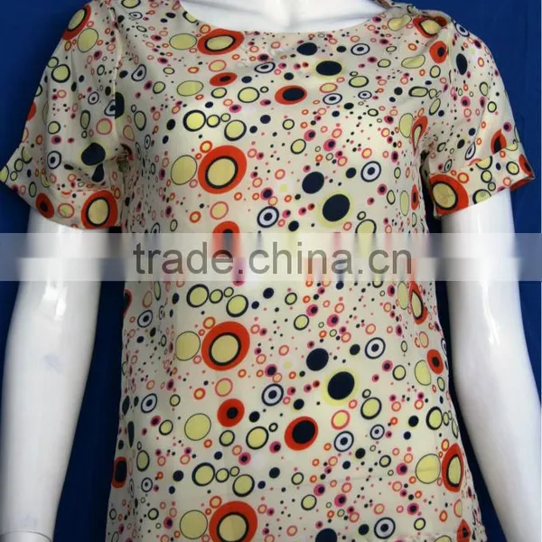 All Over Print Ladies Fashion Lehenga Blouse Designs