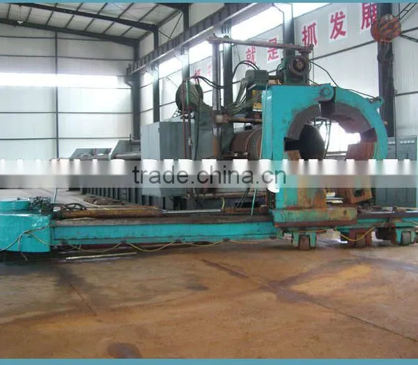 spiral steel pipe cutting and bending machine