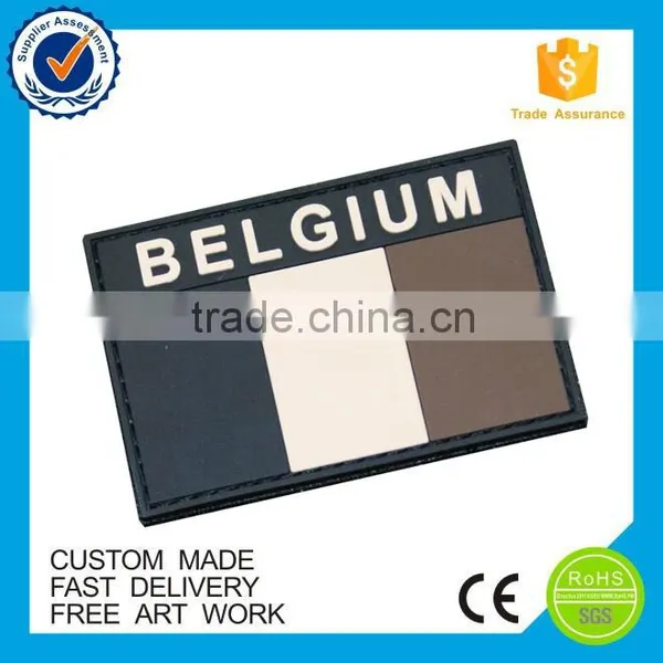 2016 Skull Shape Cheap Custom Fashion Pvc Patch photo-2