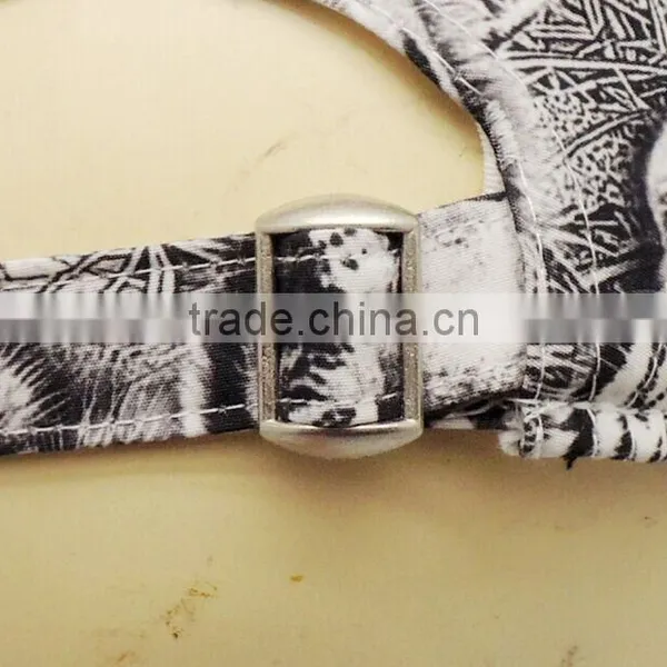 Strap Buckle Sublimation Flat Brim 5 Panel Caps photo-5