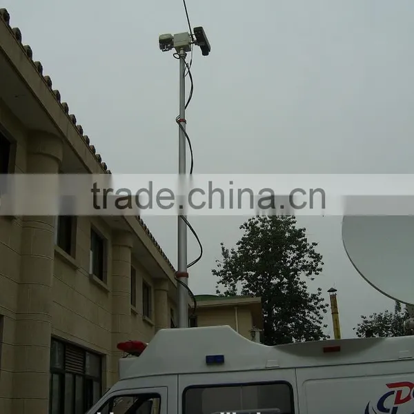 Folded Vehicle Top Mounted Tower Light and Night Scan Telescopic Mast Light System or High Mast Light photo-4