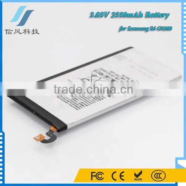3.85V 2550mAh for Samsung S6 G9200 Battery photo-2