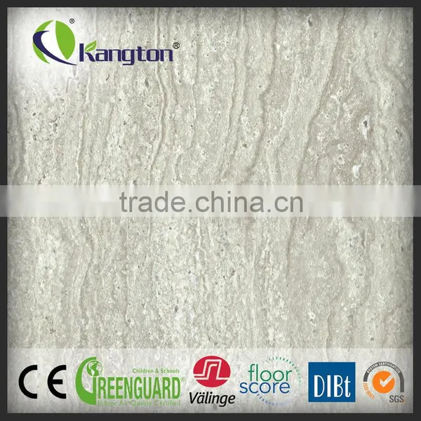 Top Level Aegean Travertine Gray Mist Stone Luxury Vinyl Flooring photo-2