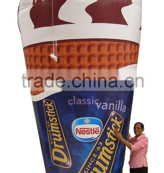 2015 best sale ice cream bowls cup, large inflatable icecream for advertising