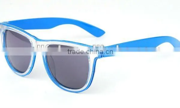 2013 Kids Novelty Sunglasses With Transparent Frame