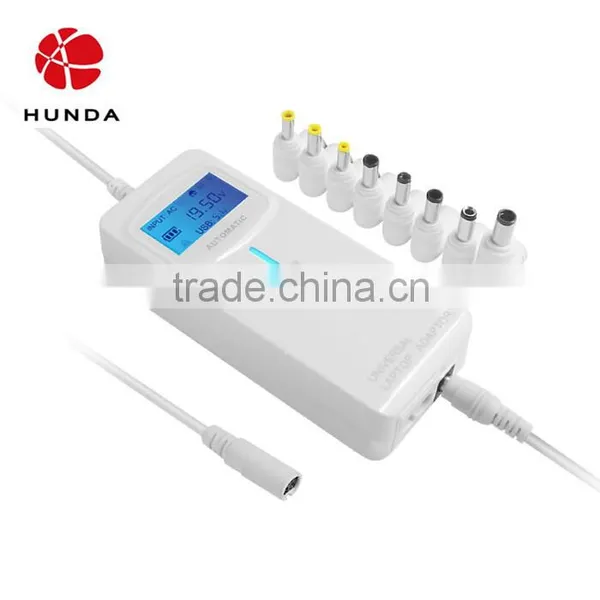 HUNDA DC Car Charger Auto Universal Laptop Notebook AC Adapter With LED Display photo-2