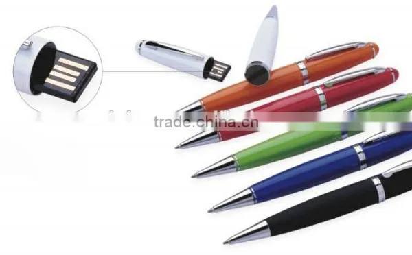 OEM Custom Logo Usb Flash Drive Pen, Black Usb Ballpoint Pen, Cheapest Pen Drive Usb photo-2