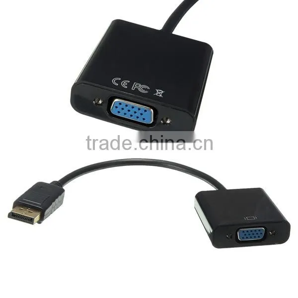 1080P Display Port DP Male to VGA Female Adapter Display Port Converter Connectors Cable V1.1 photo-3
